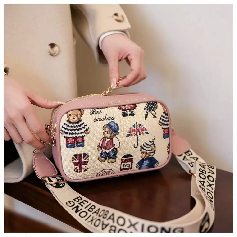 کیف رودوشی تدی BEIBAOBAO وارداتی 8545